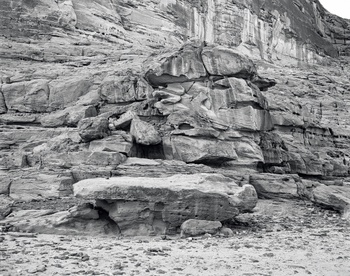 1858 SELECT Petroglyphs, From Medina to Jordan Border, Saudi Arabia, 2003, gelatin silver print (2)