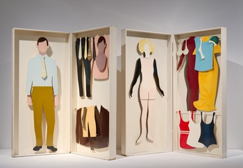 1875 SELECT Jef Geys  Aankleedpop Man Dress-Up Doll Man 1966 Collection MuZEE Oostende Vlaamse Gemeenschap