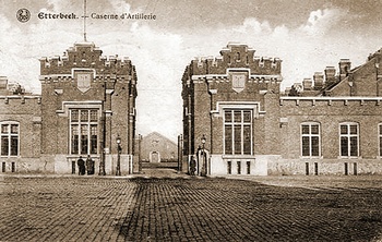 1884 Claus Rolin-kazerne in Etterbeek