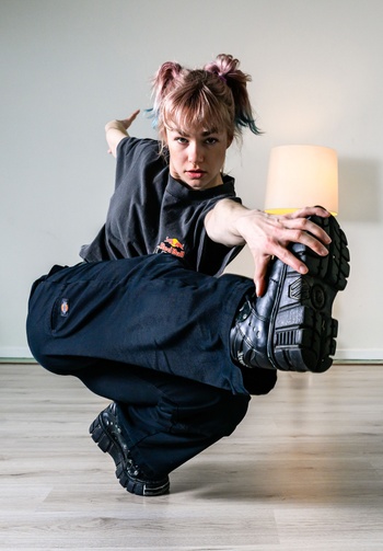 Maxime Blieck, alias b-girl Madmax.