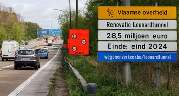 22 april 2024: renovatie Leonardkruispunt (kruising Brusselse Ring en E411, grondgebied Tervuren en Oudergem