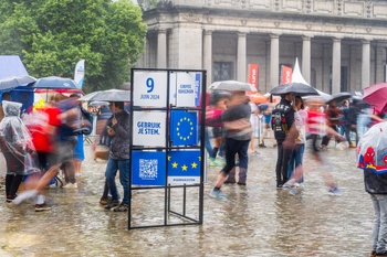 20km door Brussel op 26 mei 2024: aandacht voor de Europese verkiezingen van 9 juni 2024.