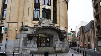 Het Instituut Anneessens-Funck in Brussel-Stad, bij het Fontainasplein.