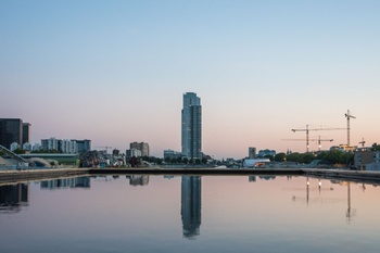 miroir au bord de l'eau zicht