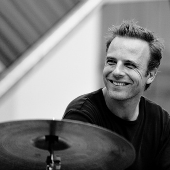 Jazzdrummer Teun Verbruggen.