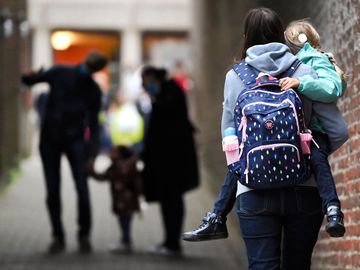 1 september 2021: eerste schooldag in het kleuter- en lager onderwijs van het Institut des Dames de Marie/Ecole du bonheur in Sint-Lambrechts-Woluwe