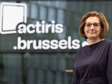 13 juli 2022: Cristina Amboldi, vice- en algemeen directeur van Actiris, de officiële instantie die instaat voor vorming en begeleiding van werklozen in het Brussels Hoofdstedelijk Gewest
