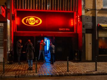 Danceclub Fuse in de Blaesstraat 208 in de Marollen bestaat sinds 1994 en is daarmee de langste bestaande technoclub in Brussel