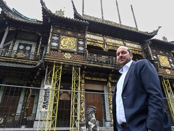 Het Chinees Paviljoen wordt tegen 2028 gerestaureerd tot Paleis van het Verre Oosten met een expositieruimte en diplomatieke ontmoetingsruimte. Mathieu Michel (MR), als staatssecretaris bevoegd voor de Regie der Gebouwen kondigt dit aan met een persbezoek