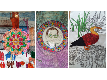 Tekening molenbeekse kinderen beter