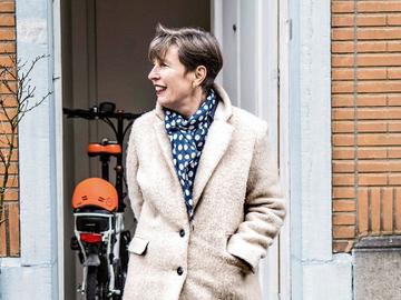 An Lammens, winners' adviser Nationale Loterij en inwoner van Koekelberg
