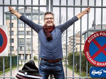 Joris Rossie, algemeen directeur van de Odisee Hogeschool en inwoner van Koekelberg