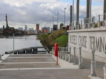 De Brussels Cruise Terminal in Heembeek krijgt een verlenging met een heuse promenade