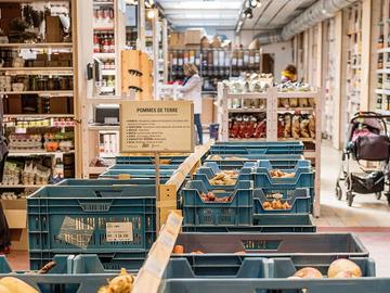 Bees Coop, coöperatieve supermarkt in Schaarbeek