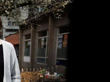 Karlien Tiebout, kersvers directeur van de Vier Windenschool in Sint-Jans-Molenbeek