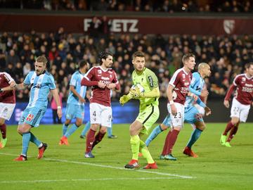 Thomas Didillon in het shirt van FC Metz