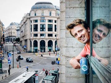 Dries Van Ransbeeck, initiatiefnemer InfluencAir fijn stof luchtvervuiling luchtverontreiniging