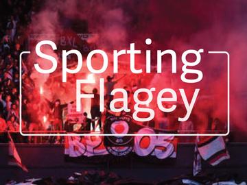 Sporting Flagey: RWDM-supporters