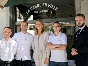 Restaurant La Canne en Ville, één ster in de Michelingids van 2020
