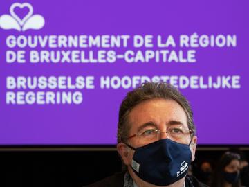Rudi Vervoort (PS), minister-president van de Brusselse hoofdstedelijke regering