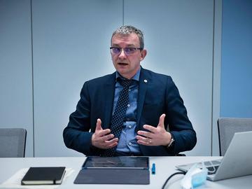 Yves Bastaerts, directeur van Brussel Preventie en Veiligheid en nu ook Hoge Amtebnaar voor de Veiligheid