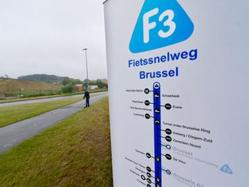 Fietssnelweg F3 verbindt Vlaanderen met Brussel