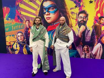 30 mei 2022: premiere van 'Ms Marvel' van het Belgische regsseursduo Adil El Arbi and Bilall Fallah in Brussel