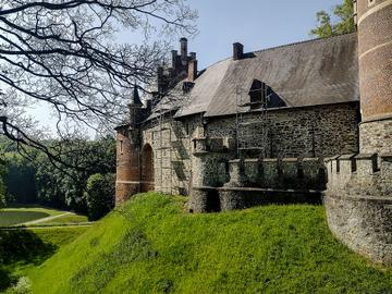 Het kasteel van Gaasbeek, in Lennik, hier op een archiefbeeld uit september 2022