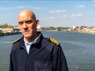 Jerry Vanhemelen is sinds 2 mei 2023 de nieuwe kapitein van de Haven van Brussel