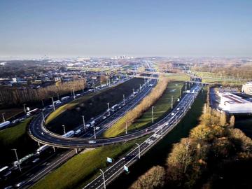 Ruimtelijke herinrichting van de Ring rond Brussel (R0) deel Noord (simulatiebeeld)