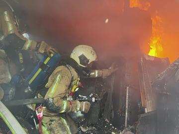 De Brusselse brandweer in actie