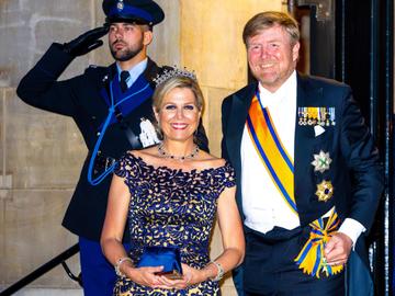 Koningin Maxima en koning Willem-Alexander van Nederland in 2023