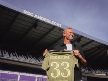 Kasper Schmeichel, nieuwe doelman van RSC Anderlecht