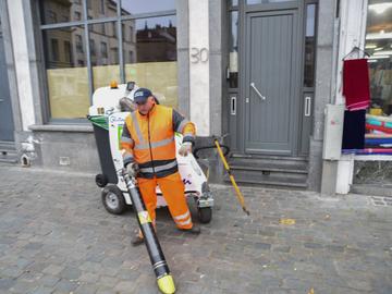 Een staatveger in Oud-Molenbeek