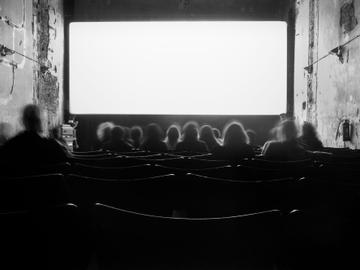 Het zaaltje van Cinema Nova in 2015