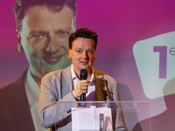 François De Smet, voorzitter Défi, begin juni 2024 op verkiezingscampagne