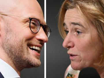 David Leisterh versus Elke Van den Brandt zijn aan zet na de uitstekende resultaten van MR en Groen bij de verkiezingen van 9 juni 2024 voor het Brussels parlement