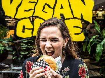 Leonoor Leus, organisator van het zevende Vegan Street Festival