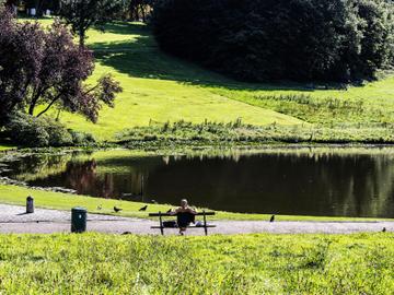 Het park van Sint Pieters Woluwe