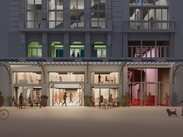 De plannen voor de vernieuwde Beursschouwburg
