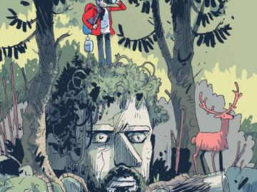 Wauter Mannaert - expo 'De Natuur' in het Stripmuseum