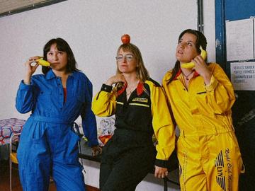 Coucou c’est moi, een van de bands die optreedt op het feministisch punkfestival Sluuur.