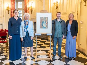 Symbolische teruggave van naziroofkunstwerk Félicien Rops in
