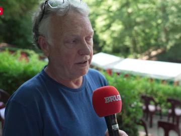 Interview met organisator Bert Schreurs bij de start van Brosella.