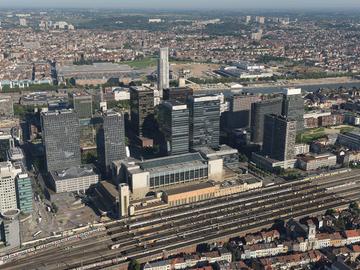 Noordstation Noordwijk trein spoorwegen NMBS 2