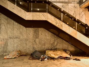 Vluchtelingen Maximilaanpark Noordstation