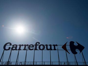 Carrefour winkel supermarkt