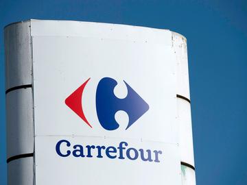 Carrefour winkel supermarkt logo 2