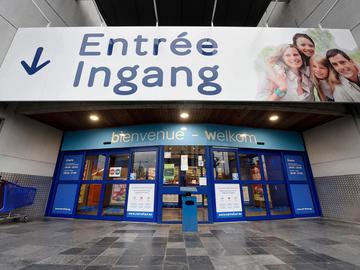 Staking in supermarkt Carrefour bij hoofdzetel Evere op 25 januari 2018 bijzondere ondernemingsraad ontslagen herstructurering