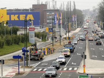Ikea Anderlecht files Bergensesteenweg verkeer mobiliteit